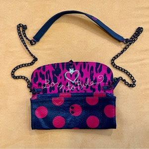 Vera Wang Princess Born to Rule Clutch Crossbody Purse